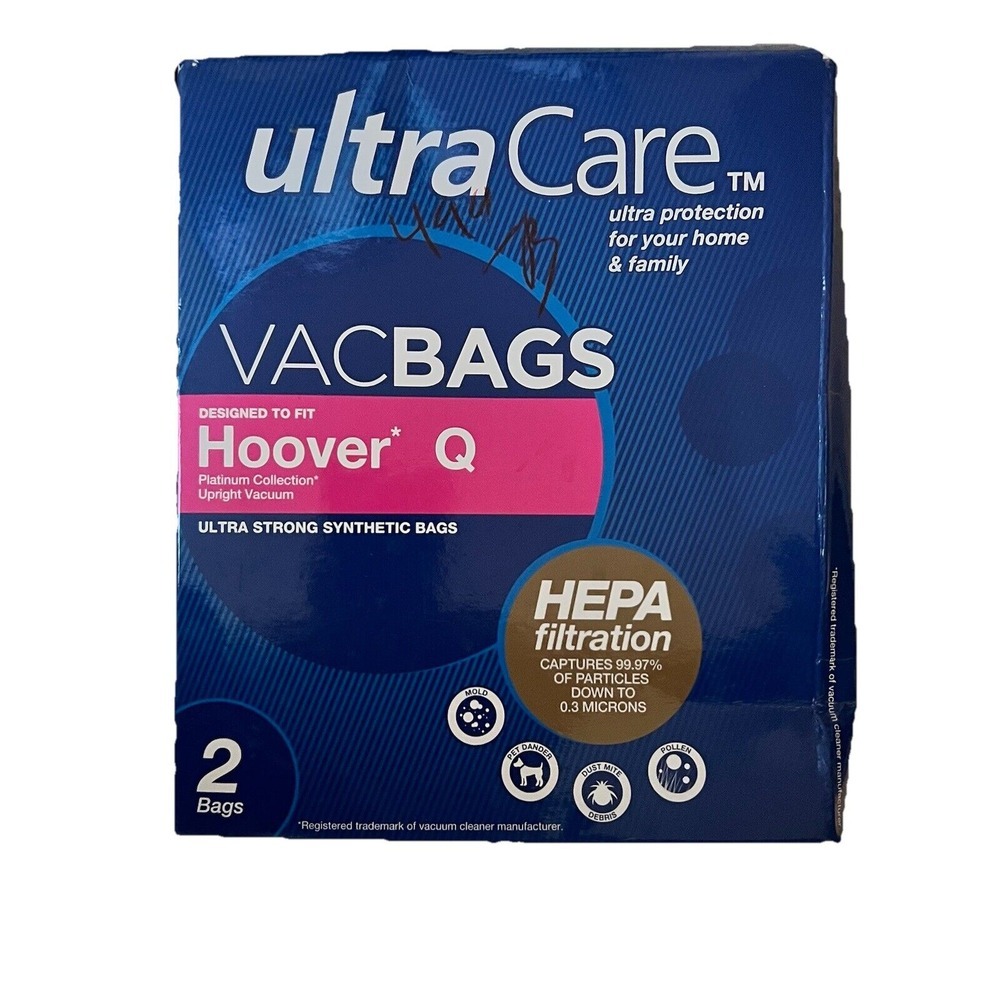 Hoover Q‎ Vacuum Bags 3 In Box Helps Filtration